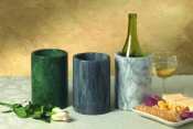 7" Black Marble Wine Cooler (06-1119) Category: Glass Pitchers and Carafes