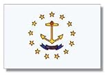 2 x 3 FT - RHODE ISLAND FLAG - OUTDOOR