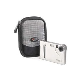 Lowepro D-Res 4m Digital Camera Pouch To Fit Canon Ixus Series, Sony Cybershot Camera - Black