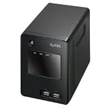 Zyxel NSA-220 Plus Home Appliance NAS Unit Support for 2 SATA Hard Drives 3TB and DLNA 1.5