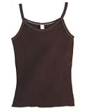 Tank Top with Contrast Scallop Stitching