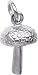 Jewelry : Mushroom Charm by Rembrandt Charms