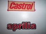 APRILIA Woven Iron on Patch NEW Image