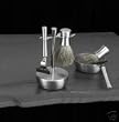 Shaving Shave Set Mach 3 Razor Badger Brush w/Stand on Soap Dish