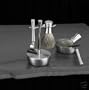 Shaving Shave Set "Mach 3" Razor Badger Brush w/Stand on Soap Dish