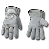 Economy Split Cowhide Safety Cuff Glove