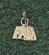 Florida Atlantic Univ "Fau Owls" 7/16" Charm/Pendant