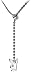 Playboy lariat necklace