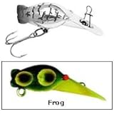 Luhr Jensen Hot Shot Hard Bait, Frog, 70