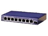 NETGEAR EN108 - Hub - 8 ports - EN - 10Base-T, 10Base-2 (coax), AUI