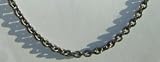 Image of Men's Belcher Titanium Chain Width - 5mm 20 Inch/51cms