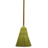 100 Corn Warehouse Broom with Wood Handle, 100 corn broom, 42 long for heavy duty sweeping, 1 Dozen per Box