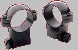 Ruger #1 & 77/22 Ring Mounts 1 Low Black by Leupold 49950