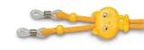 Kids Yellow kitty eyewear holder