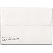 Crane's Pearl White Lettra 32lb. A6 Sq. Flap Envelopes