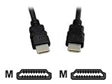 Molex - Video / audio cable - 19 pin HDMI (M) - 19 pin HDMI (M) - 16.4 ft - black