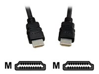 Molex - Video / audio cable - 19 pin HDMI (M) - 19 pin HDMI (M) - 16.4 ft - black