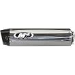 06-07 HONDA CBR1000RR: M4 UNDERTAIL SLIP-ON EXHAUST - POLISHED (POLISHED)