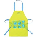 Embroidered Child s Apron WIth Pocket