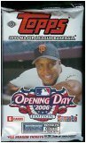 2006 Topps Opening Day Baseball Cards Unopened Hobby Pack (7 cards/pack including 1 Sports Illustrated Card, plus look for Autographs & 1of1 Printing Plates in some packs!)