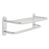 IMAGE OF Franklin Brass 2788PC Towel Shelf with one bar, Polished Chrome
