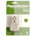 Coleman Cable PowerStation 1-Outlet Basic Electronics Surge Adapter #04635 by Coleman