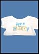 It's A Boy T-shirt Clothes for 14" - 18" Stuffed Animals and Dolls