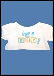 It's A Boy T-shirt Clothes for 14" - 18" Stuffed Animals and Dolls