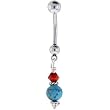 Studio Katia Victoria Dangle Belly Ring