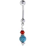 Studio Katia VICTORIA Dangle Belly Ring