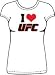 Sporting Goods : UFC "I Love the UFC" Juniors T-shirt