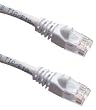 White Ethernet Network, Patch Cable, Molded Snagless Boot, 14 feet - Connects computer to network or router via the CAT5E RJ45 connection