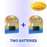 TWO PACK 3HR BATTERY FOR PANASONIC LUMIX DMC-FZ30 FZ50 FZ7 FZ8