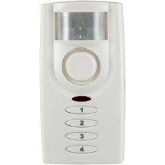 GE 51209 Smart Home Wireless Motion Sensor Alarm with Programmable Keypad