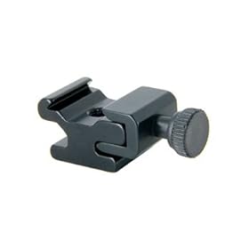 Durable Screw 1/4 Hot Cold Shoe for Camera (Black) + Worldwide free shiping