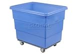 Blue Plastic Box Truck 10 Bushel Heavy Duty