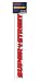 APC Super Street; Windshield Banner Kit; 3 Piece; Red;