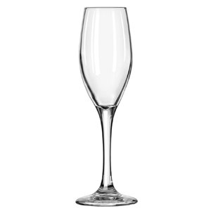 FLUTE PERCEPTION 6.5 OZ, CS 1/DZ, 08-0212 LIBBEY GLASS, INC. GLASSWARE