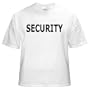 SECURITY T-Shirt - Adult & Youth - WHITE