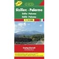 Freytag Berndt Autokarten, Sizilien-Palermo Top 10 Tips - Ma�stab 1:150 000: Top 10 Tips Sehensw�rdigkeiten. Top Citypl�ne. Ortsregister mit Postleitzahlen