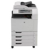 HP Color LaserJet CM6040f MFP - Multifunction ( color ) - laser - copying (up to): 40 ppm (mono) / 40 ppm (color) - printing (up to): 40 ppm (mono) / 40 ppm (color) - 2100 sheets - 33.6 Kbps - Hi-Speed USB, 1000 Base-T, USB host