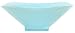 Colorful Art Glass Green Small Square Bowl 8.5"D, 3"H Set of Two