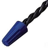 IDEAL 72B Blue Wire-Nut Wire Connector (Box of 100)