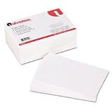 Value Pack 5 x 8 Plain Index Cards, White, 500 Cards/Pack
