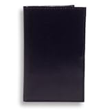 Day-Timer Compact Western Coach Open Currency Wallet - Black