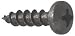 #8 x 3/4" Deep Thread Pan Head Screws Black 100 Pcs.