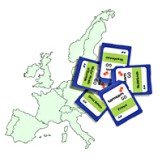 TomTom Maps of Sweden, Denmark, Finland and Norway on 384MB SD Card for GO Navigators (1D90.091)
