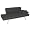 Mali Flex Futon Combo - Black