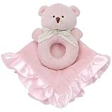 Carter's Bear Snuggle Buddy Teether Security Blanket - Pink