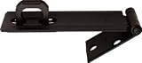 National #N305-961 4-1/2 Black Safety Hasp